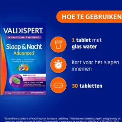 Hot Valdispert Slaap en Nacht Advanced 30 Stuks