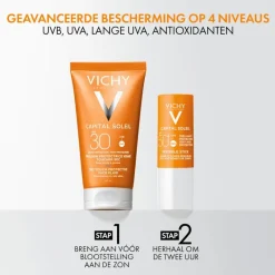 Hot Vichy Capital Soleil Dry Touch Zonnecrème Gezicht SPF30 50 ML