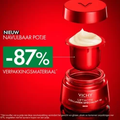 Sale Vichy Liftactiv Collagen Specialist 16 Dagcrème SPF50 Navulling 50 ML