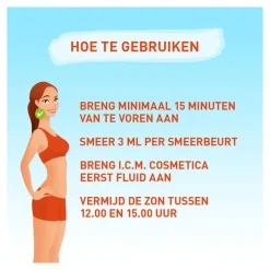 Hot Vision Zonnebrand Face Fluid SPF30 50 ML