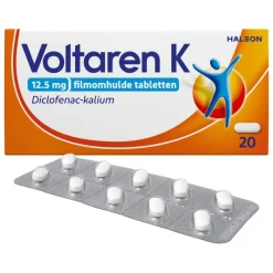 Clearance Voltaren K 12,5 MG Pijnstiller Filmomhulde Tabletten Diclofenac-Kalium 20 stuks