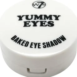 Discount W7 Yummy Eyes Baked Eyeshadow All White