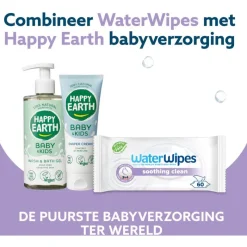 New Waterwipes Soothing Baby Wipes - 12x60