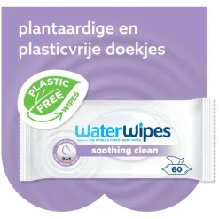 Waterwipes Soothing Clean Billendoekjes 48 stuks