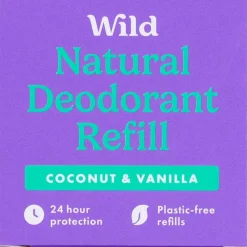 Hot Wild Cosmetics Limited Wild Coconut & Vanilla Refill Deodorant Stick 40 gram