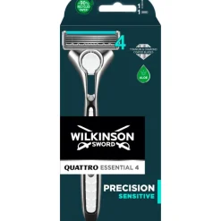Online Wilkinson Sword Quattro Essential 4 Sensitive Scheersysteem