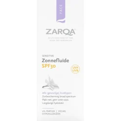 Hot Zarqa Sensitive Zonnefluide SPF30 50 ML
