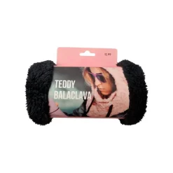 Clearance Fancy Label Zwarte Balaclava Teddy